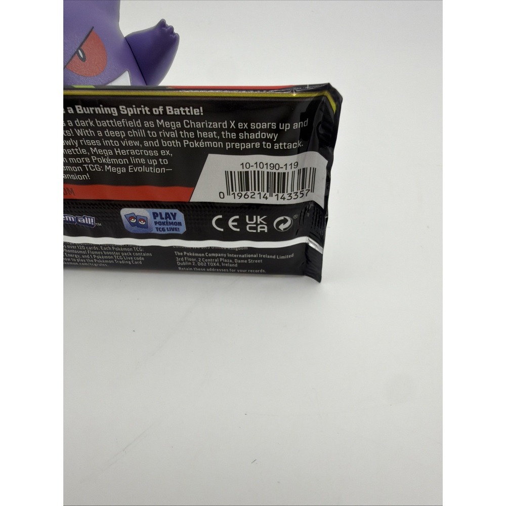 Pokémon TCG Mega Evolution Phantasmal Flames Booster Pack - 10 Cards - Picture 6 of 8